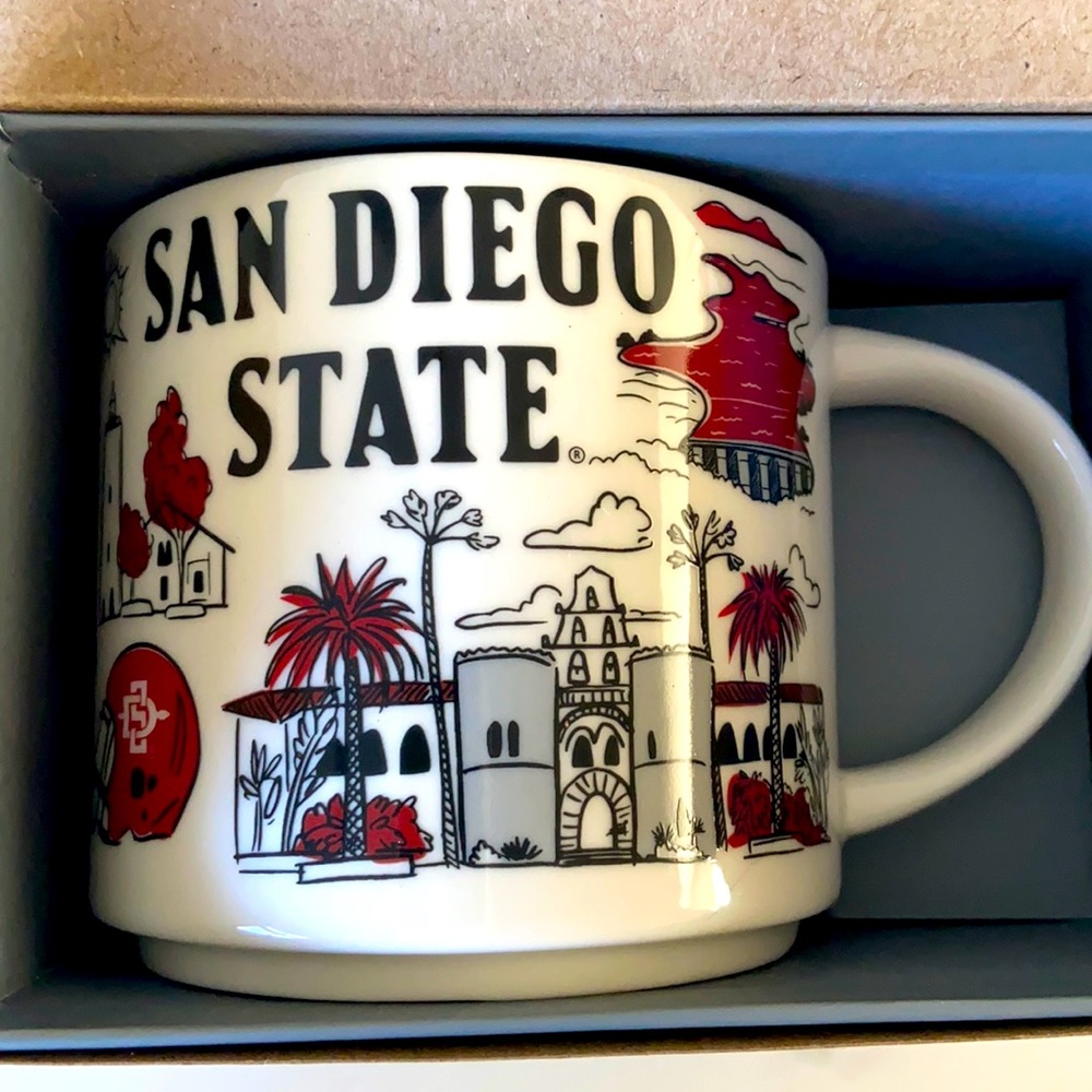Starbucks SDSU Been There Mug San Diego State - NEW in box